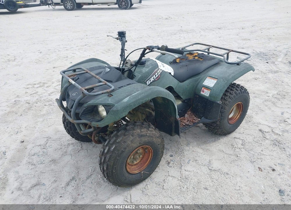 2008 YAMAHA YFM125 A VIN: JY4AE03Y88C002613