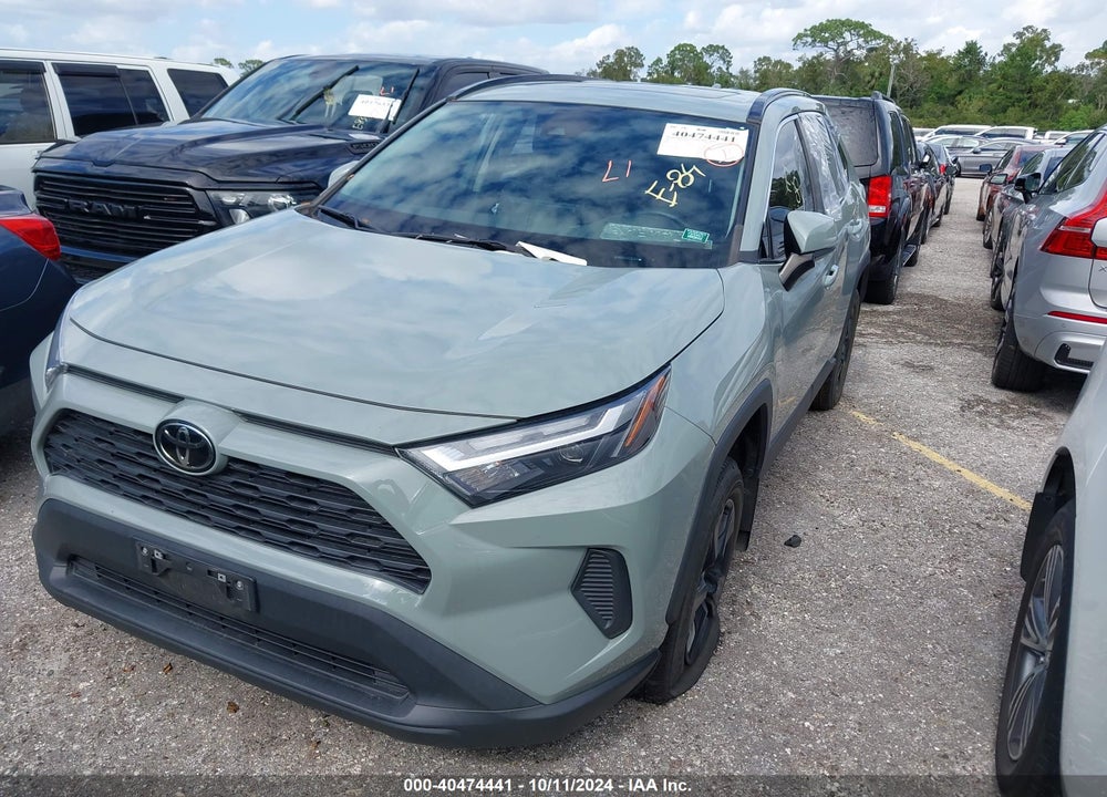 2022 TOYOTA RAV4 XLE VIN: 2T3W1RFVXNW191198