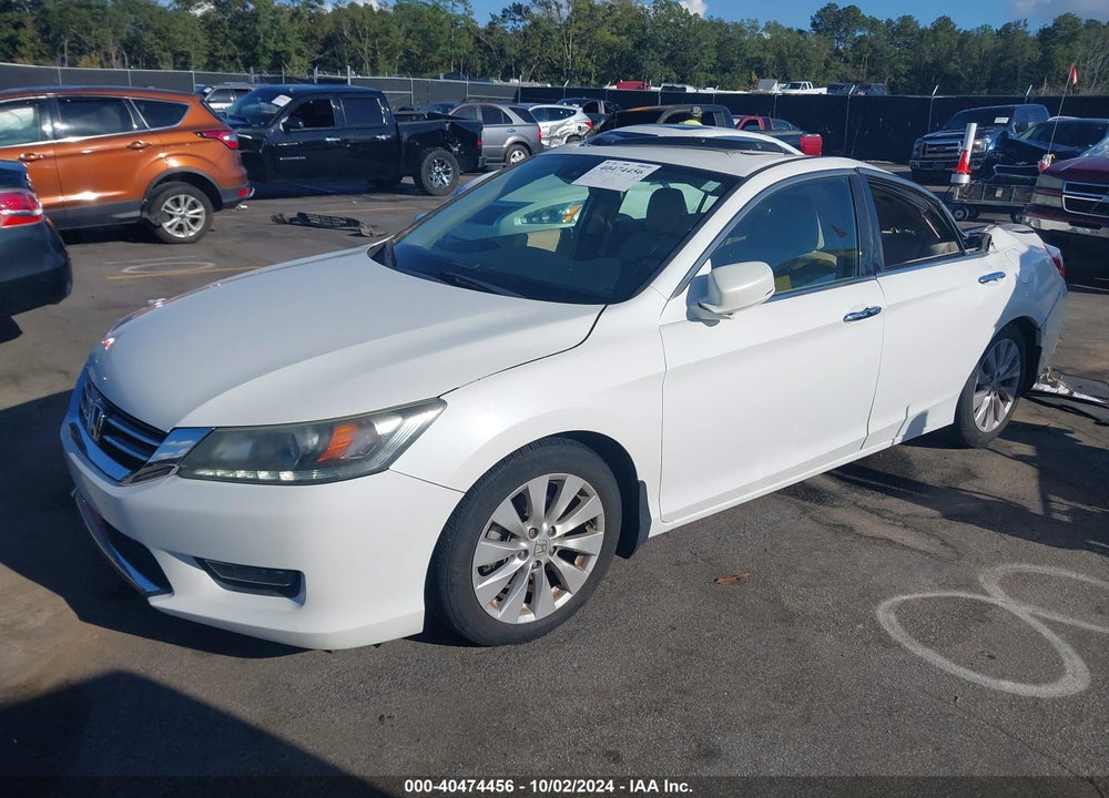 2015 HONDA ACCORD EX-L V-6 VIN: 1HGCR3F81FA014673