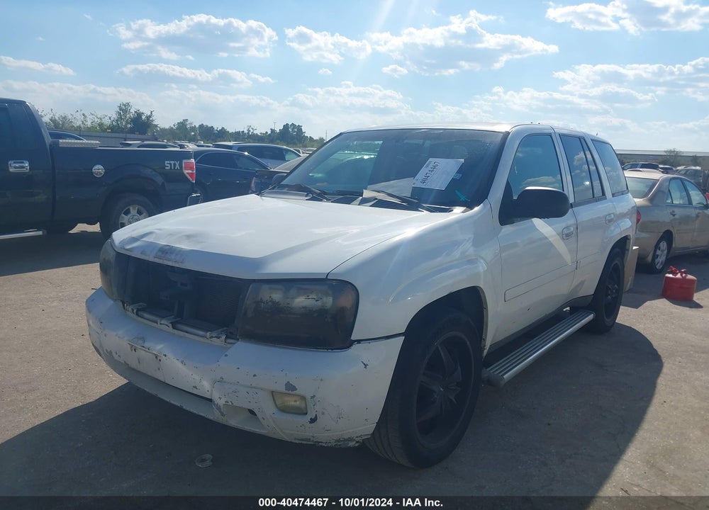 2008 CHEVROLET TRAILBLAZER LT VIN: 1GNDS13SX82219778