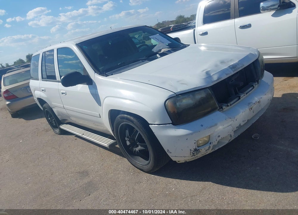 2008 CHEVROLET TRAILBLAZER LT VIN: 1GNDS13SX82219778
