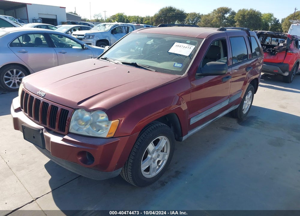 2006 JEEP GRAND CHEROKEE LAREDO VIN: 1J4GS48K66C368707