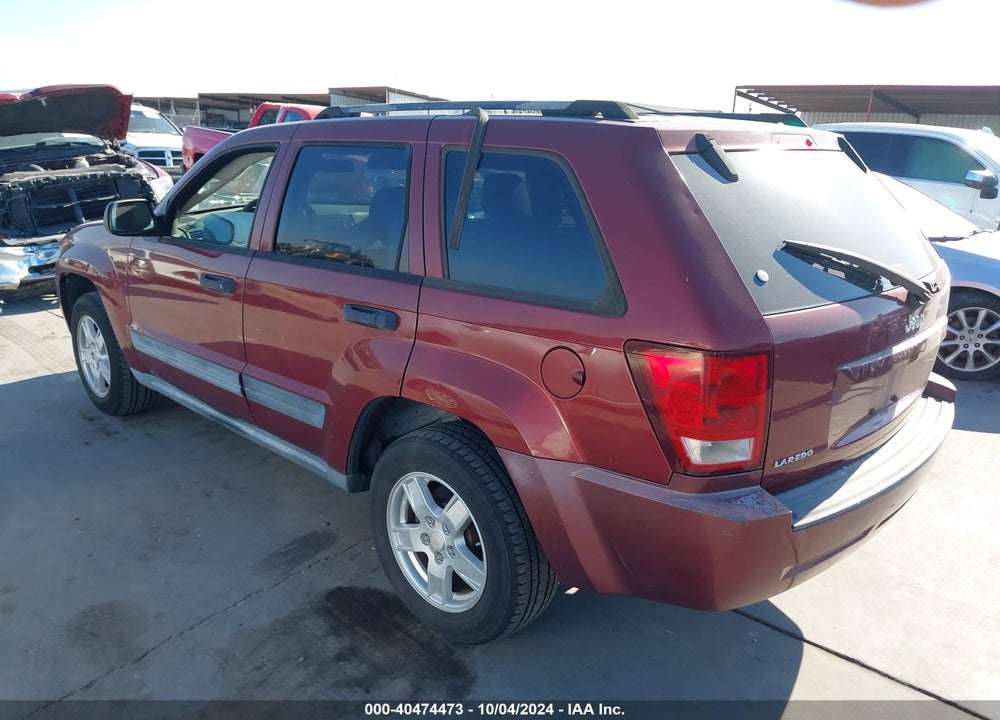 2006 JEEP GRAND CHEROKEE LAREDO VIN: 1J4GS48K66C368707