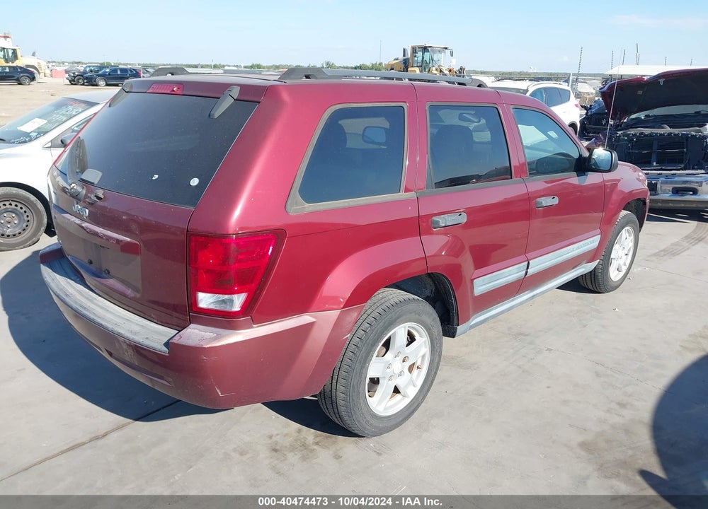 2006 JEEP GRAND CHEROKEE LAREDO VIN: 1J4GS48K66C368707