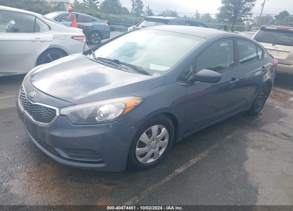 2016 KIA FORTE LX VIN: KNAFK4A63G5567117