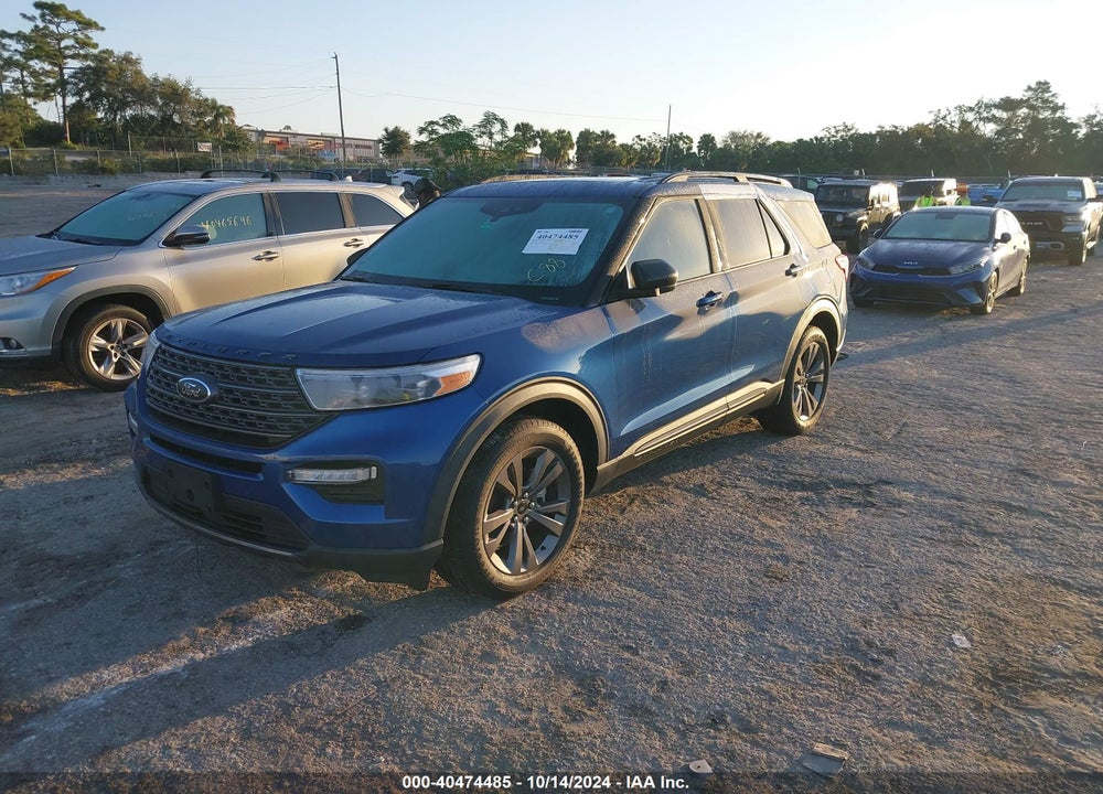 2021 FORD EXPLORER XLT VIN: 1FMSK7DH7MGA94351