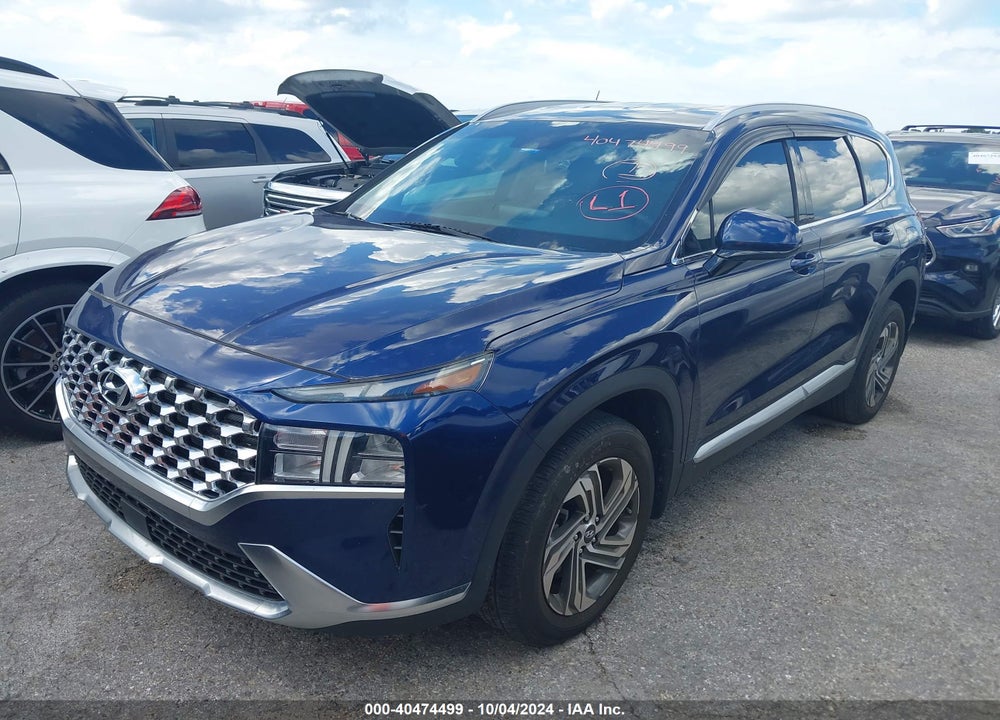 2022 HYUNDAI SANTA FE SEL VIN: 5NMS24AJ6NH477864