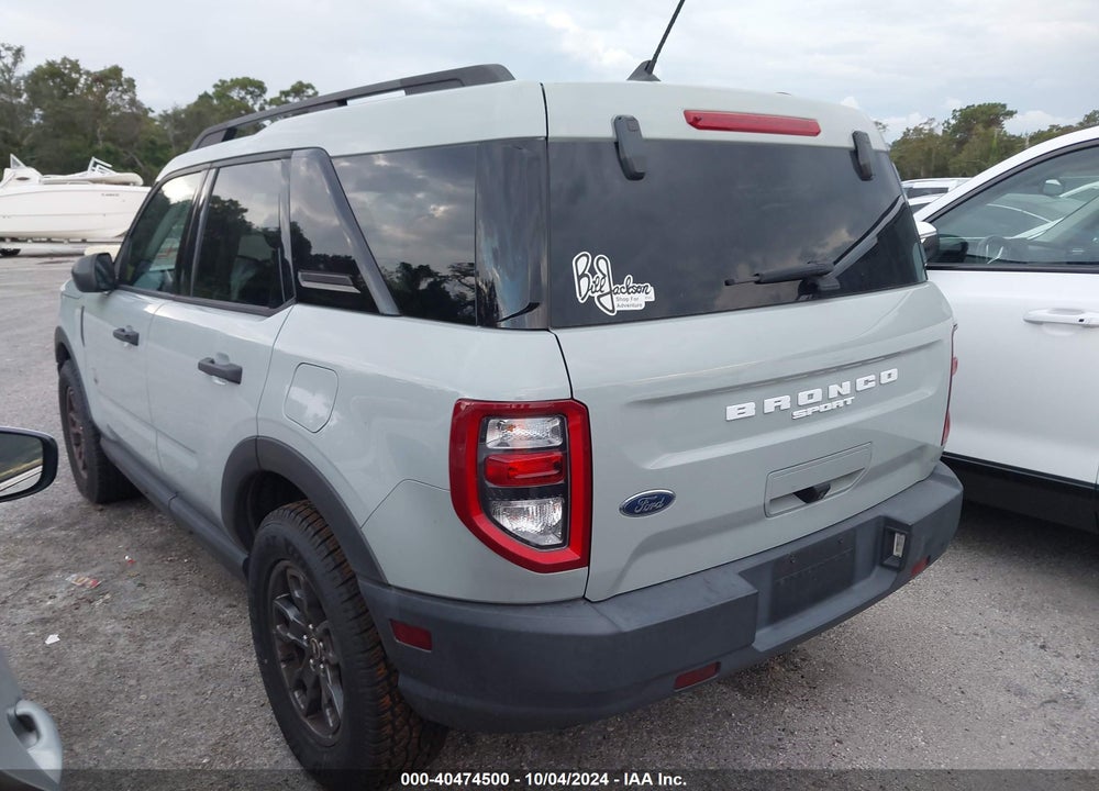 2021 FORD BRONCO SPORT BIG BEND VIN: 3FMCR9B62MRA72201