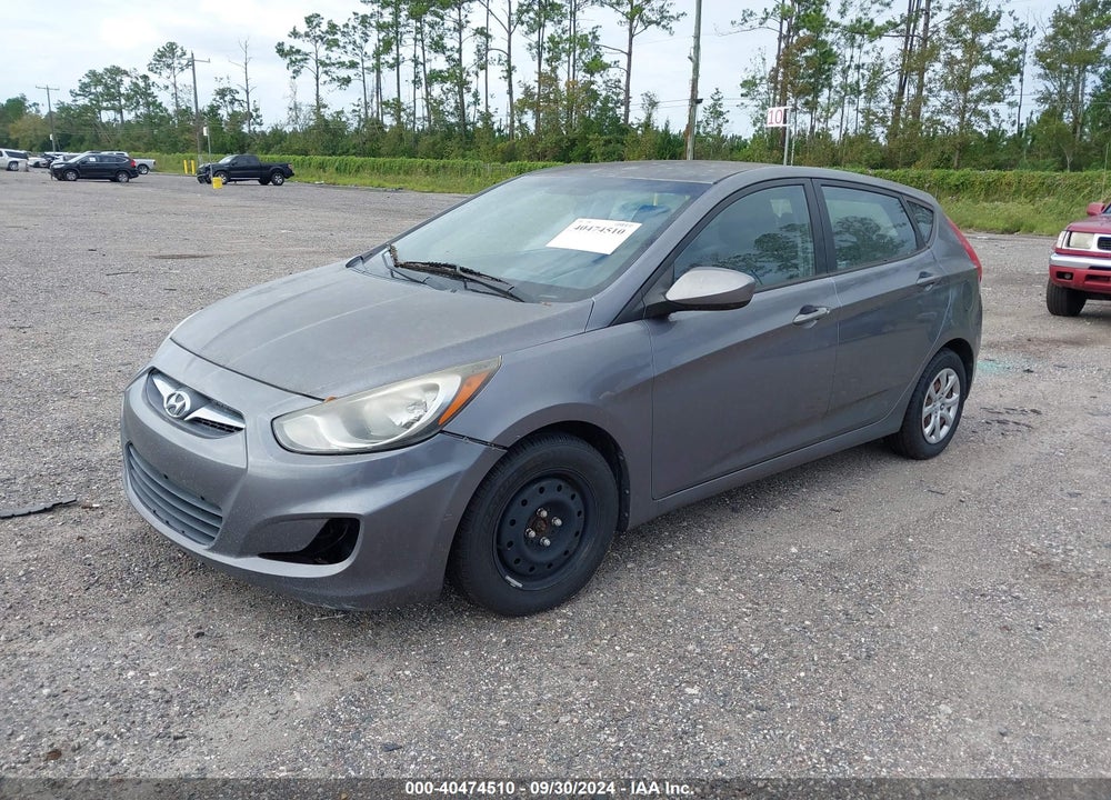 2014 HYUNDAI ACCENT GS VIN: KMHCT5AE3EU159070