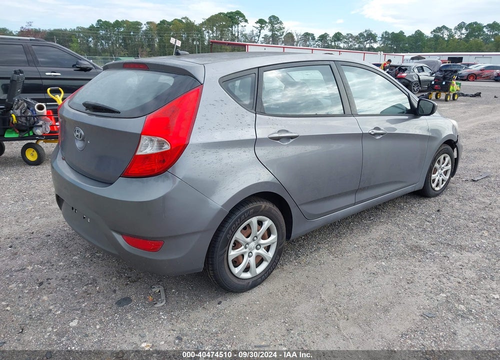 2014 HYUNDAI ACCENT GS VIN: KMHCT5AE3EU159070
