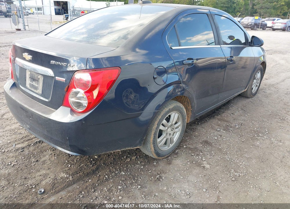 2015 CHEVROLET SONIC LT AUTO VIN: 1G1JC5SB6F4133900