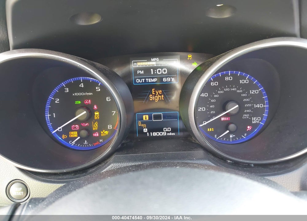 2019 SUBARU OUTBACK 3.6R LIMITED VIN: 4S4BSENC7K3239433