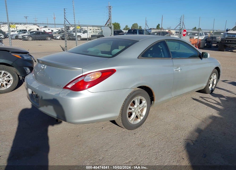 2004 TOYOTA CAMRY SOLARA SE VIN: 4T1CE38P94U866453
