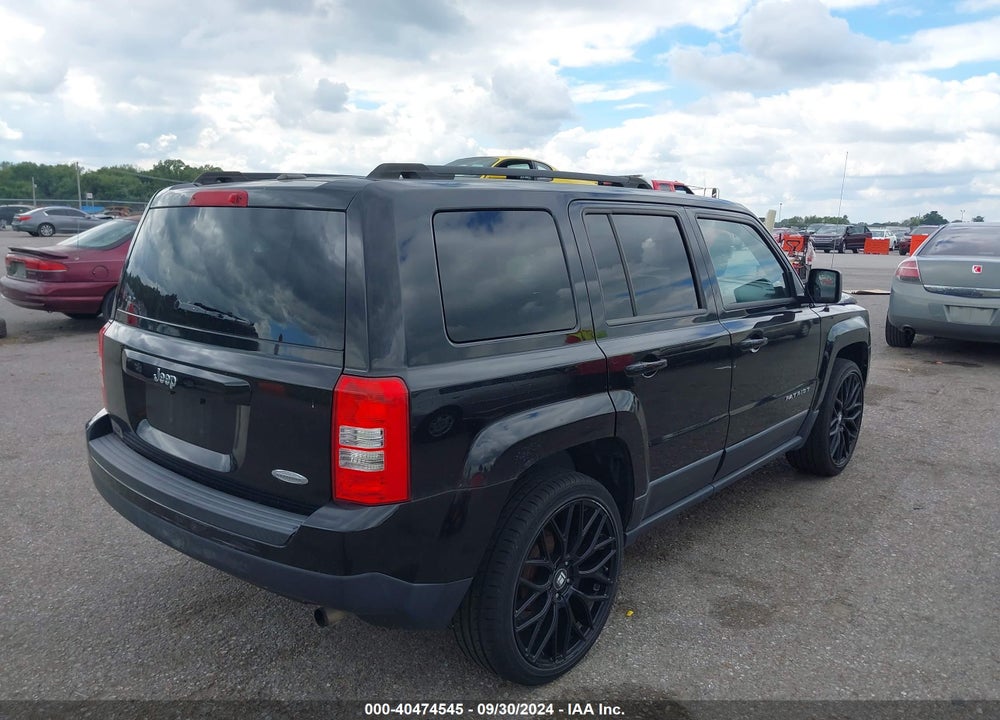 2013 JEEP PATRIOT LATITUDE VIN: 1C4NJPFA0DD246007