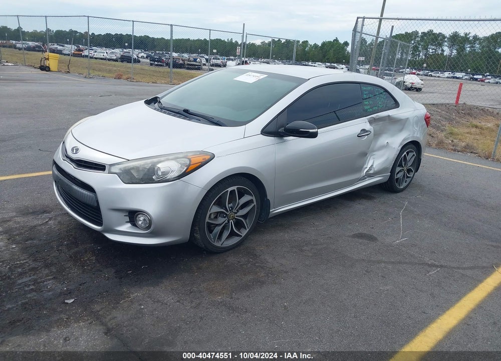 2014 KIA FORTE KOUP SX VIN: KNAFZ6A38E5246376