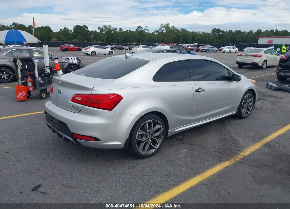 2014 KIA FORTE KOUP SX VIN: KNAFZ6A38E5246376