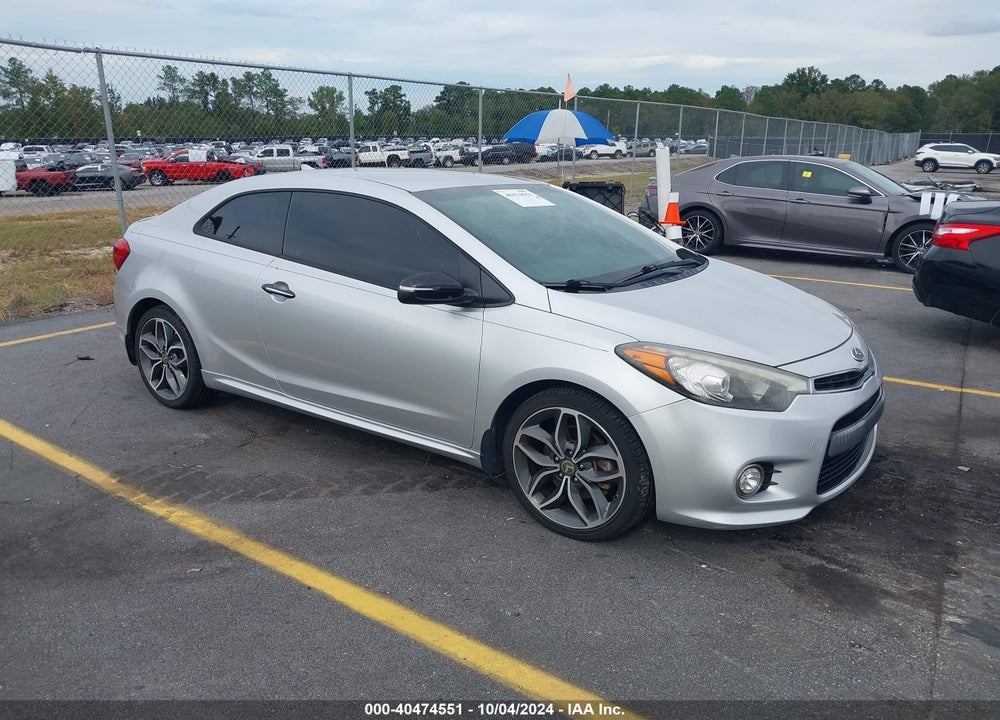 2014 KIA FORTE KOUP SX VIN: KNAFZ6A38E5246376