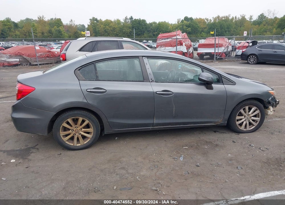 2012 HONDA CIVIC EX VIN: 2HGFB2F89CH309643