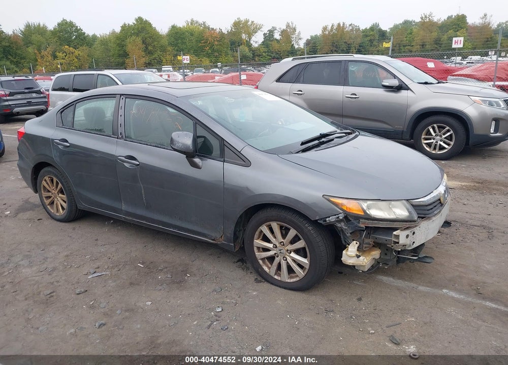 2012 HONDA CIVIC EX VIN: 2HGFB2F89CH309643