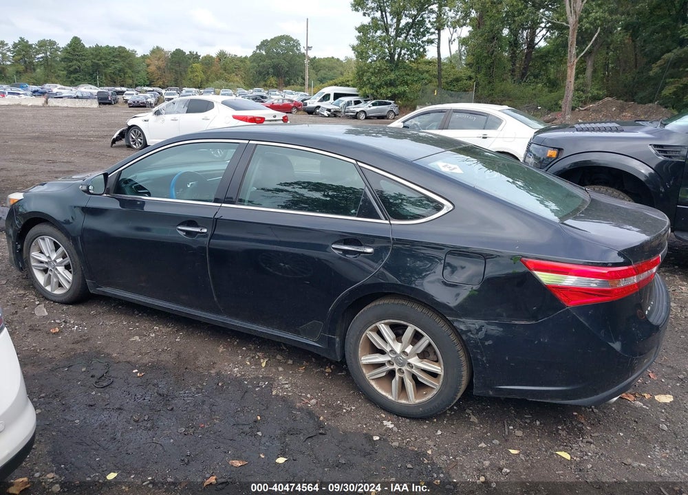 2013 TOYOTA AVALON XLE VIN: 4T1BK1EB3DU070458