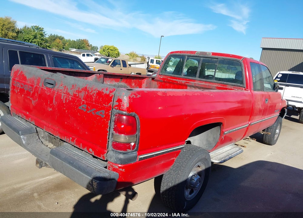 1996 DODGE RAM 2500 VIN: 1B7KF23W7TJ120797