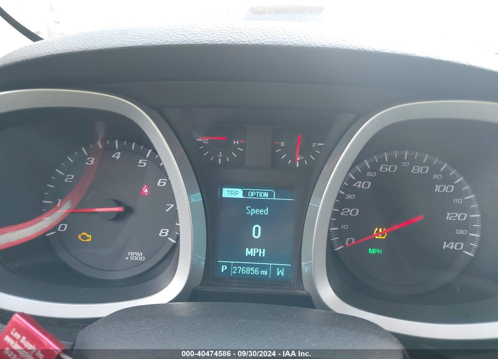 2013 CHEVROLET EQUINOX 1LT VIN: 2GNALDEK0D6147825