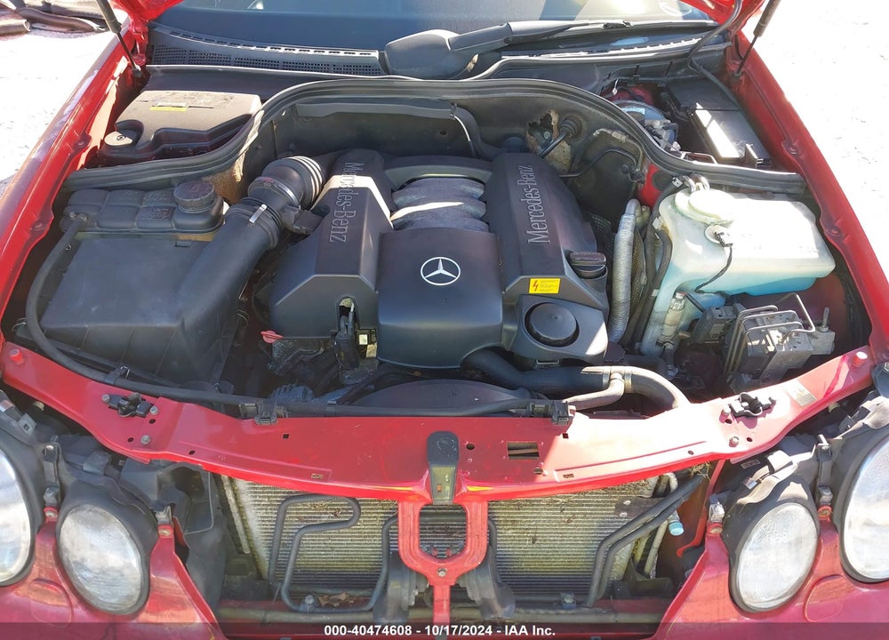 2000 MERCEDES-BENZ CLK 320 VIN: WDBLK65G4YT052224
