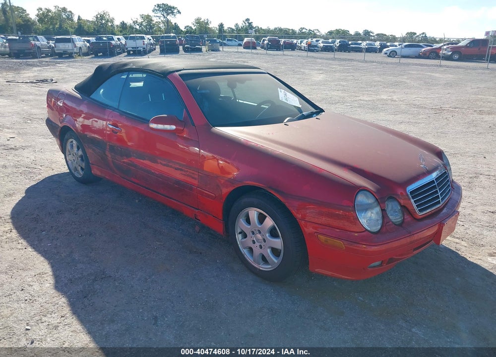 2000 MERCEDES-BENZ CLK 320 VIN: WDBLK65G4YT052224