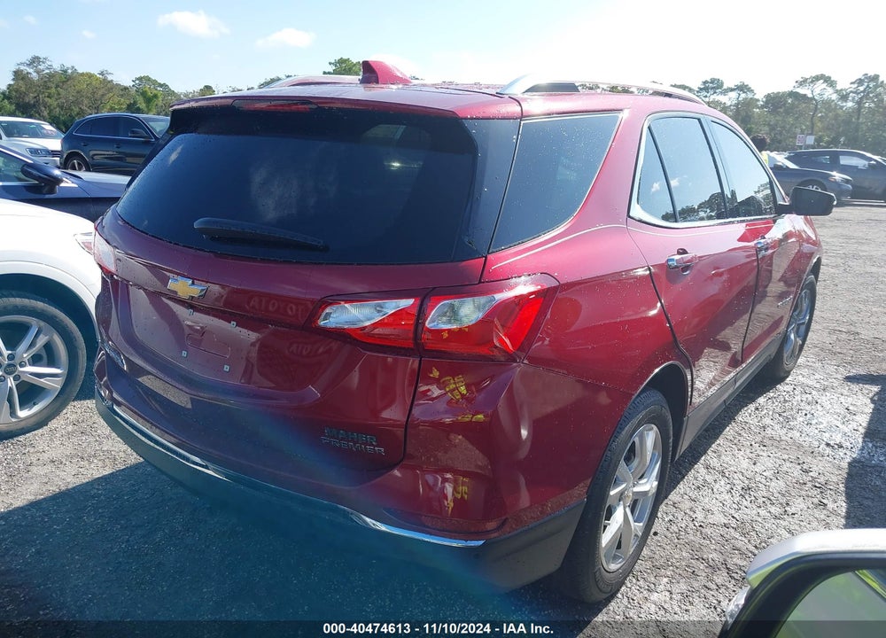 2020 CHEVROLET EQUINOX FWD PREMIER 1.5L TURBO VIN: 2GNAXNEV3L6157459