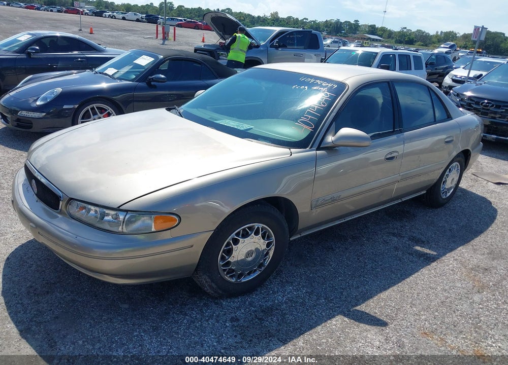 2002 BUICK CENTURY CUSTOM VIN: 2G4WS52J121221312