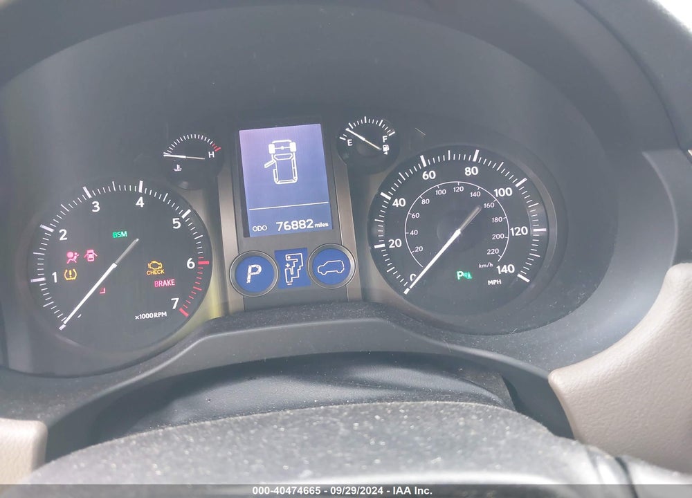 2018 LEXUS 460 VIN: JTJBM7FX7J5207531