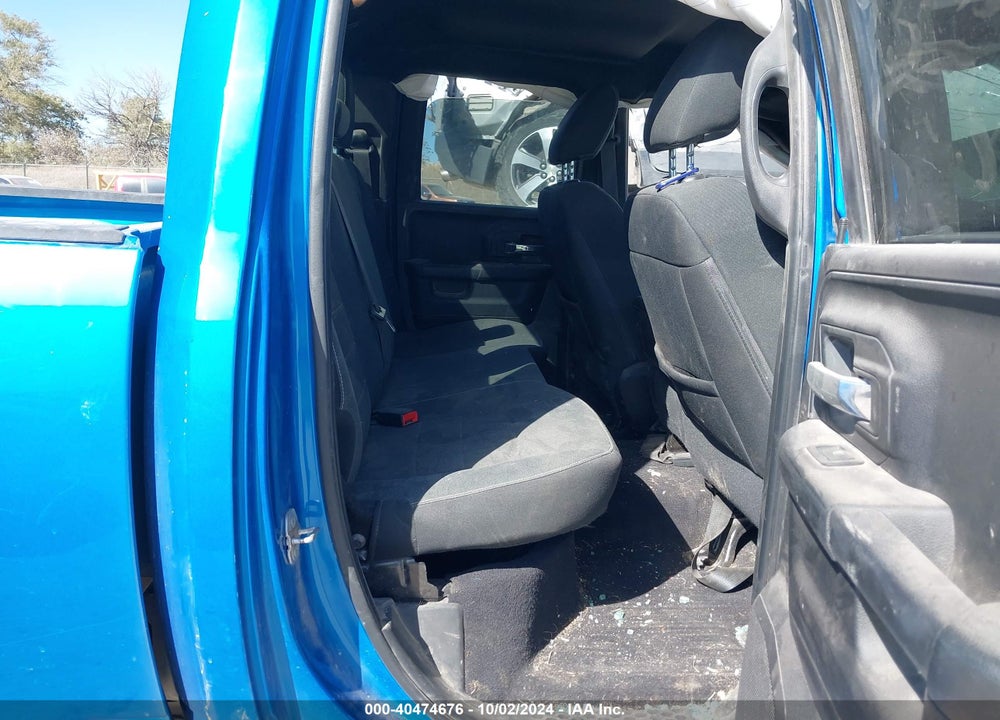 2022 RAM 1500 CLASSIC WARLOCK 4X4 6'4 BOX VIN: 1C6RR7GG2NS150185