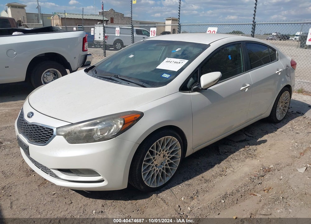 2015 KIA FORTE EX VIN: KNAFX4A82F5387354