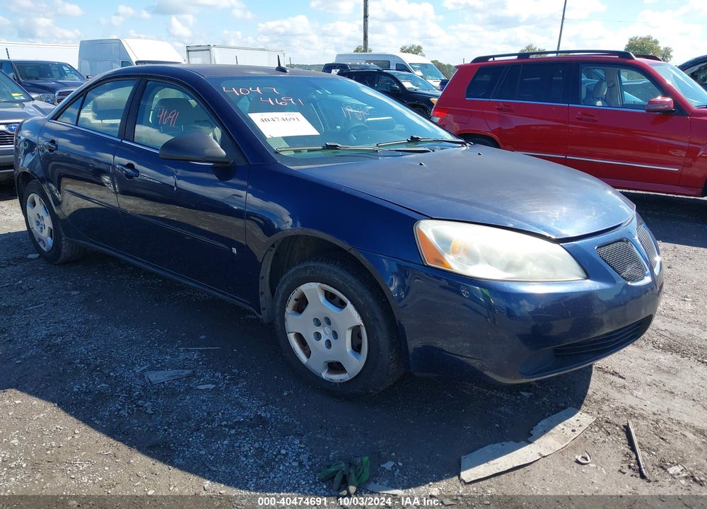 2008 PONTIAC G6 VALUE LEADER VIN: 1G2ZF57B684109047
