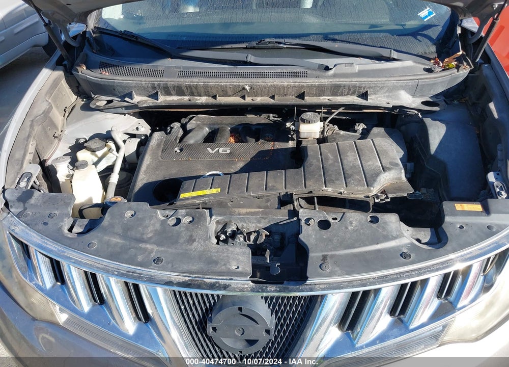 2010 NISSAN MURANO SL VIN: JN8AZ1MW5AW131975