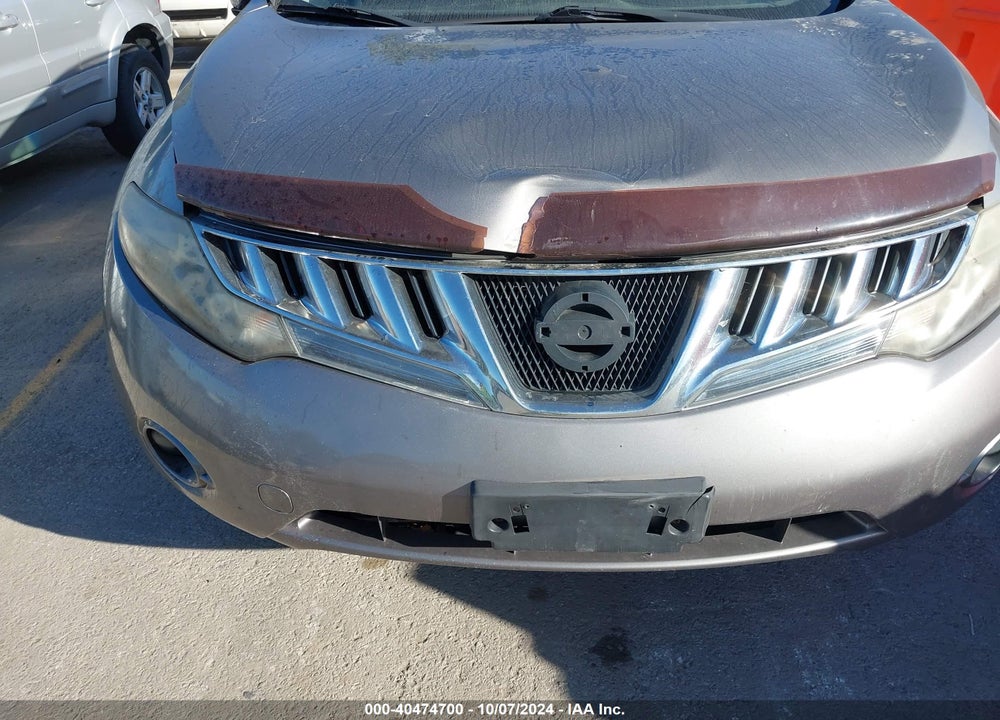 2010 NISSAN MURANO SL VIN: JN8AZ1MW5AW131975