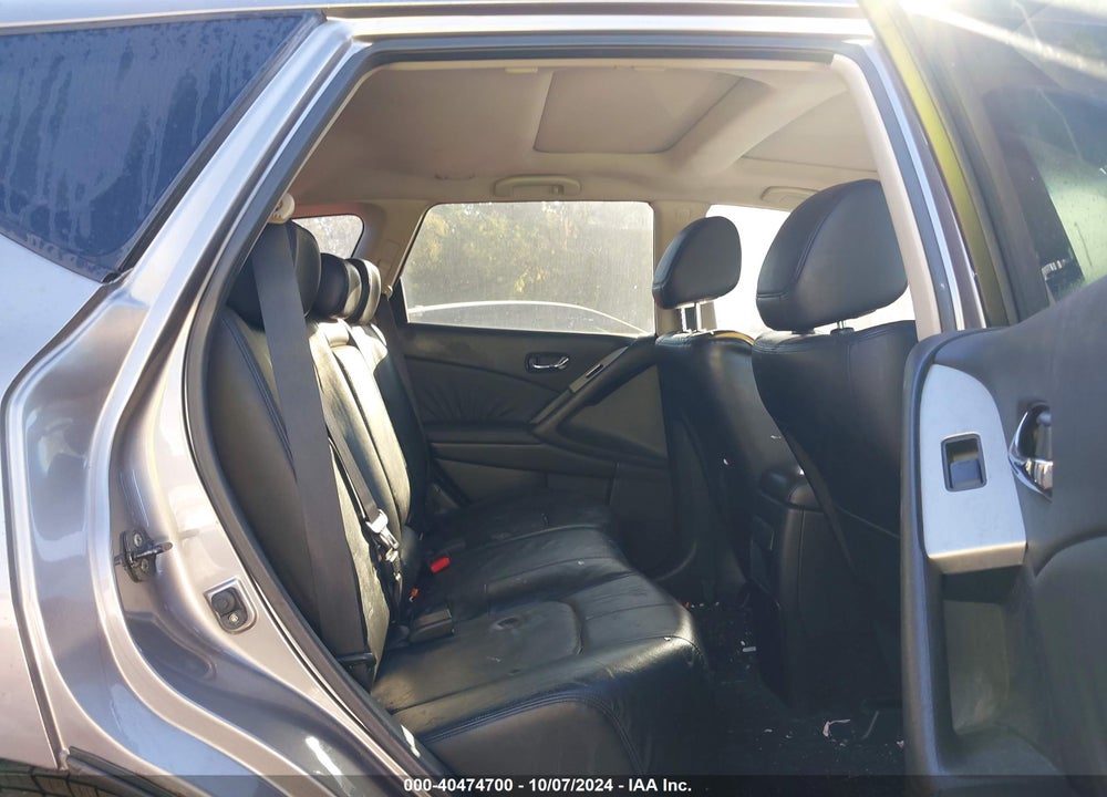 2010 NISSAN MURANO SL VIN: JN8AZ1MW5AW131975