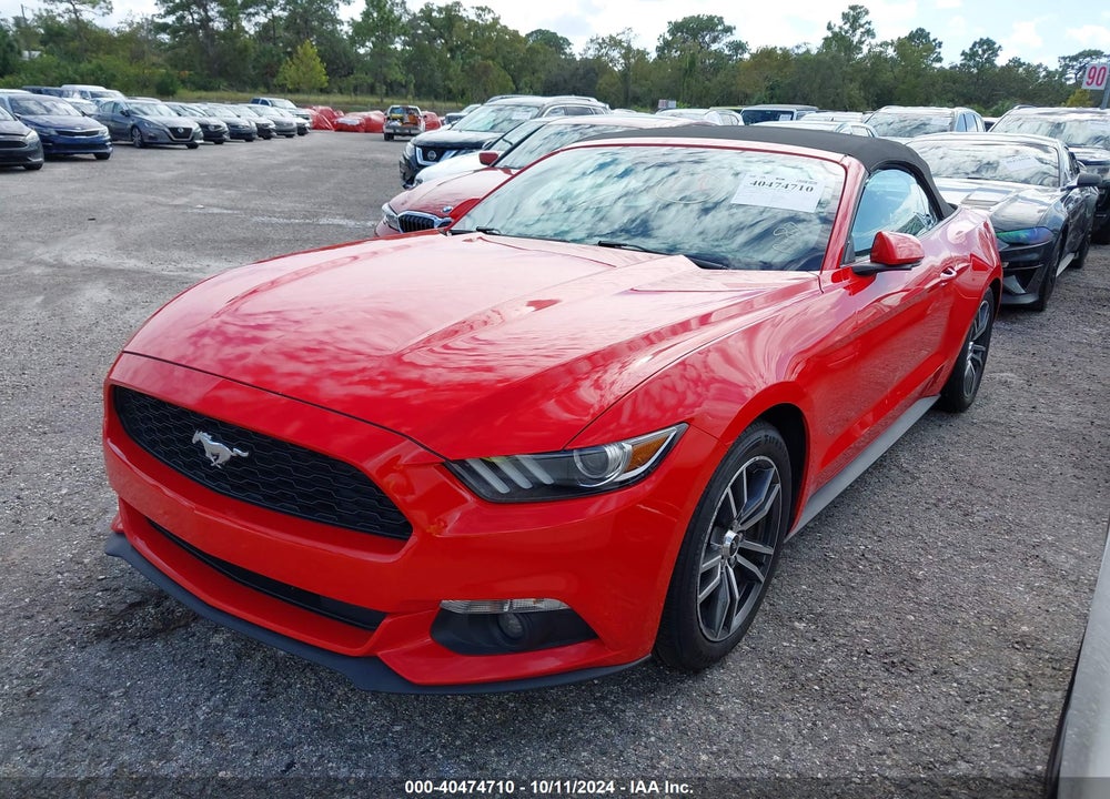2017 FORD MUSTANG ECOBOOST PREMIUM VIN: 1FATP8UH0H5324013
