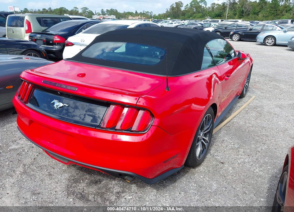2017 FORD MUSTANG ECOBOOST PREMIUM VIN: 1FATP8UH0H5324013