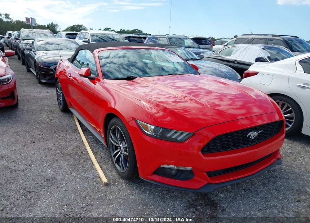 2017 FORD MUSTANG ECOBOOST PREMIUM VIN: 1FATP8UH0H5324013