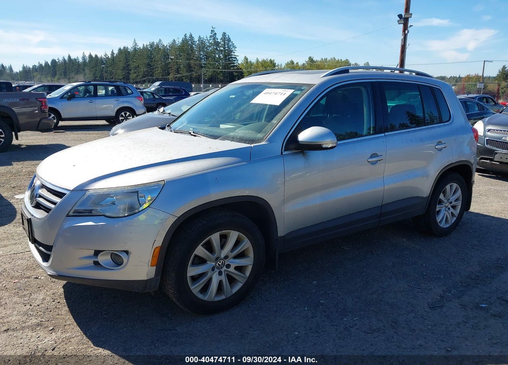 2009 VOLKSWAGEN TIGUAN SE VIN: WVGAV75N79W532791