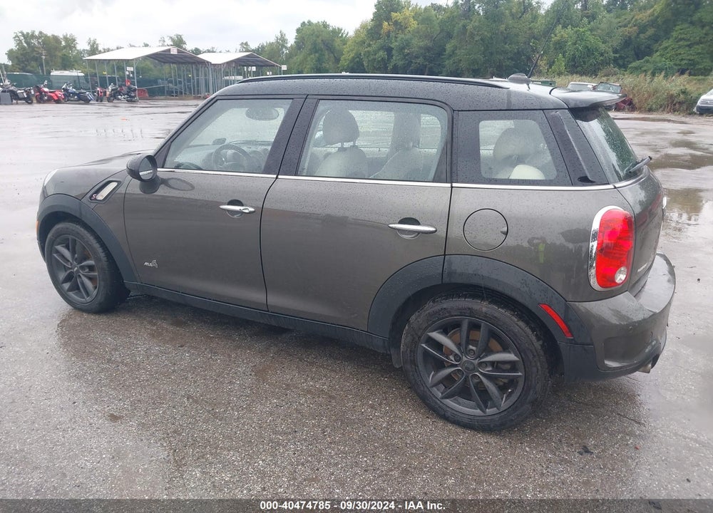 2012 MINI COOPER S COUNTRYMAN VIN: WMWZC5C59CWL55590