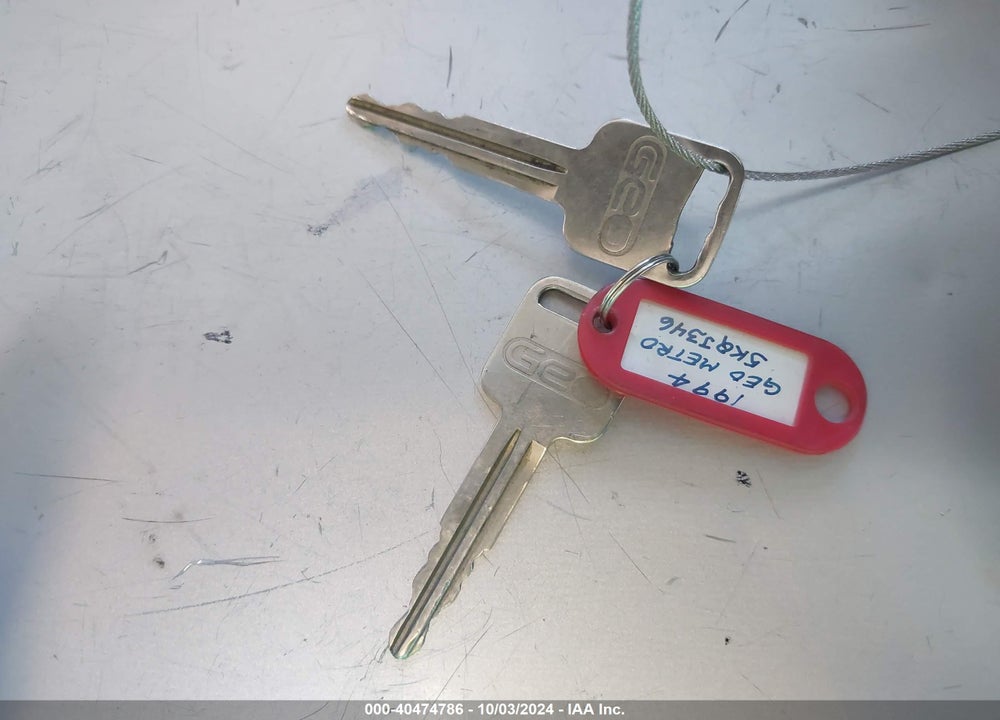 1994 GEO METRO VIN: 2C1MR6469R6721007
