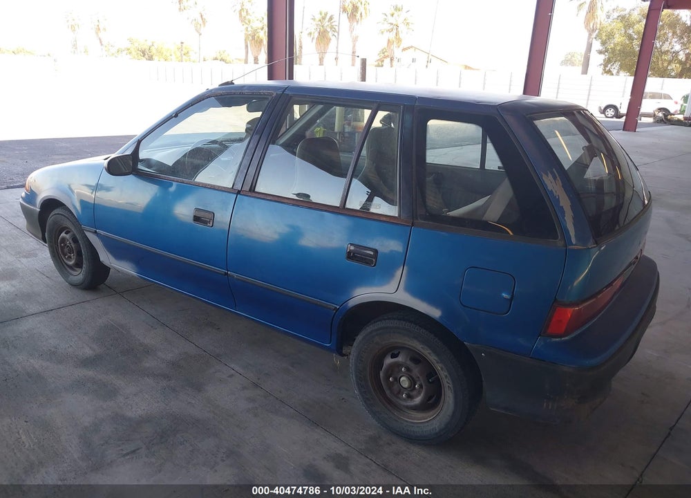 1994 GEO METRO VIN: 2C1MR6469R6721007