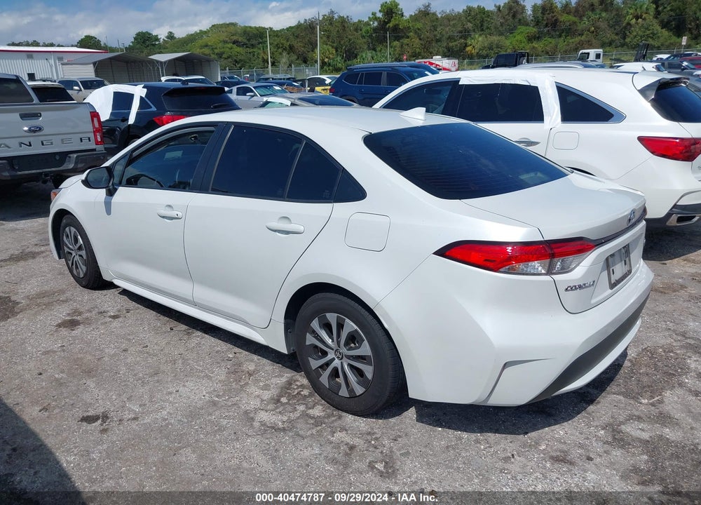 2022 TOYOTA COROLLA HYBRID LE VIN: JTDEAMDE8N3005730