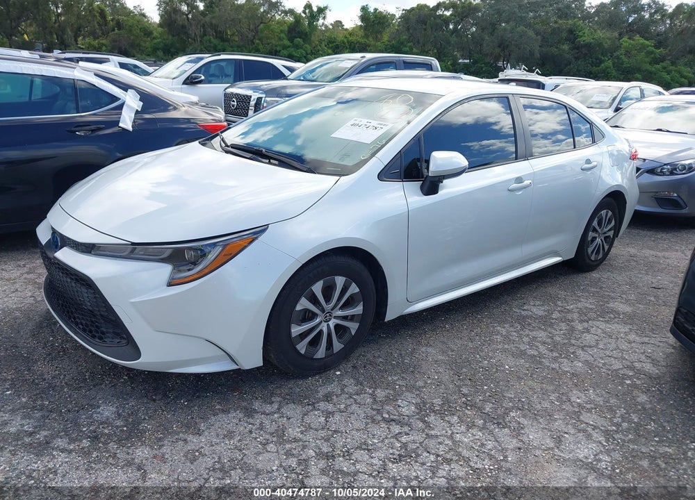 2022 TOYOTA COROLLA HYBRID LE VIN: JTDEAMDE8N3005730