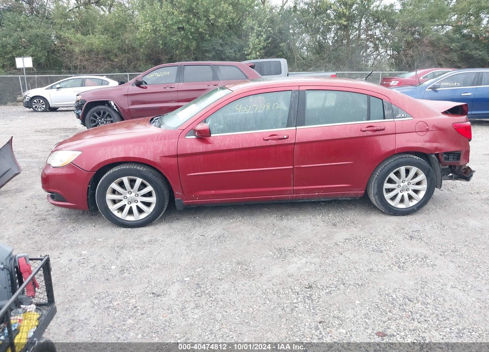 2011 CHRYSLER 200 TOURING VIN: 1C3BC1FG5BN553344