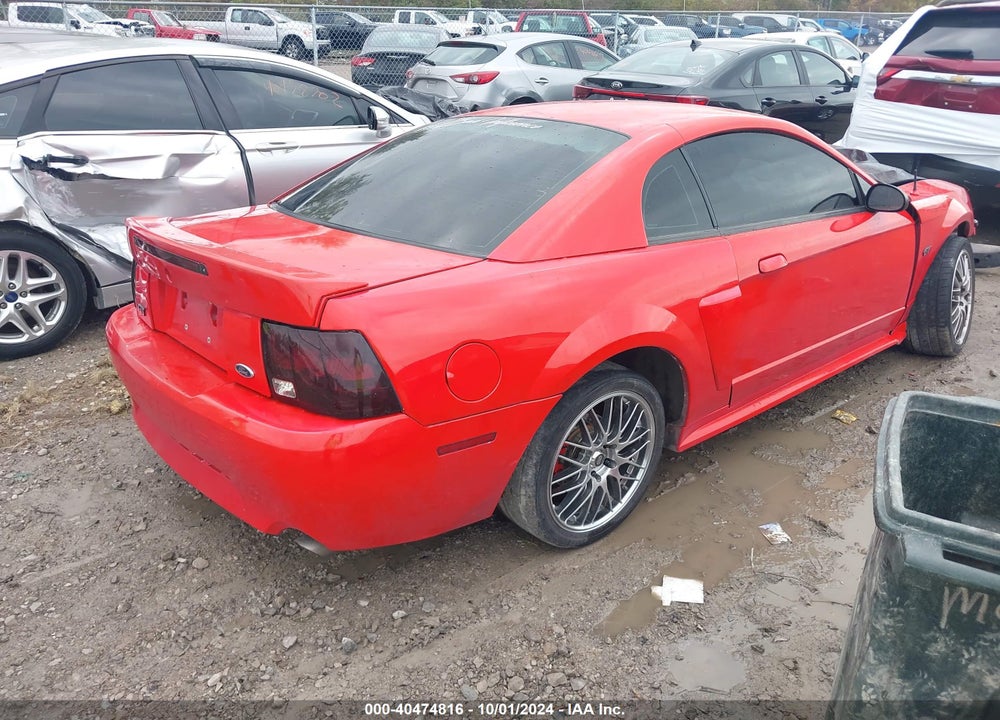 2002 FORD MUSTANG GT VIN: 1FAFP42X02F174115