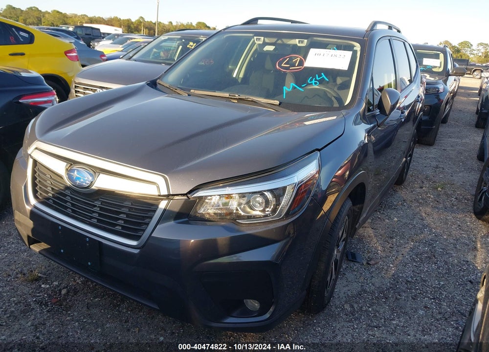 2020 SUBARU FORESTER PREMIUM VIN: JF2SKAGC2LH406278