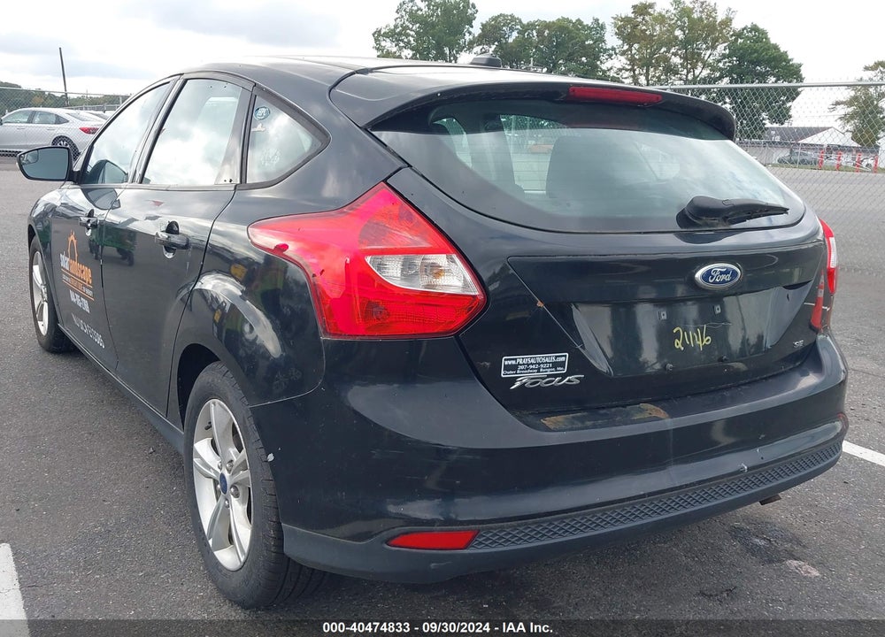 2014 FORD FOCUS SE VIN: 1FADP3K26EL318438